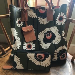 Original Orla Kiely handbag and wallet